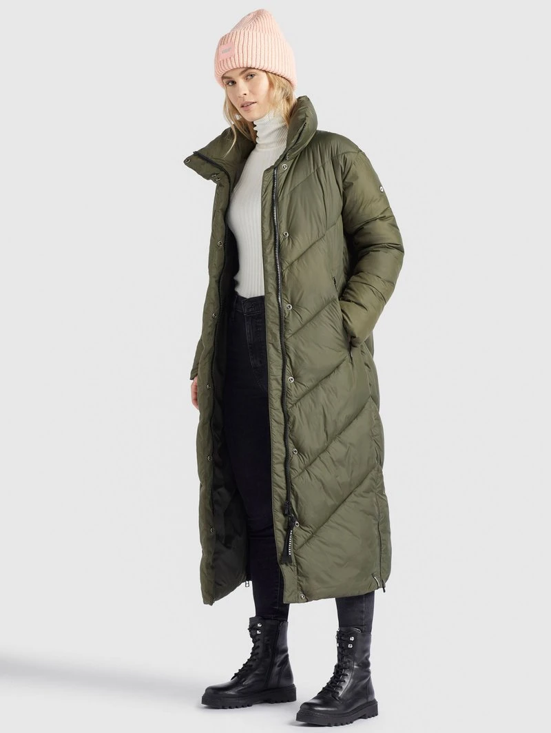 SYLVIA - Abrigo de invierno - khaki Khujo SYLVIA - Abrigo De Invierno - Khaki, Mujer -Ofertas KHUJO Tienda 9cd6ea5f18da4cb9ab44c60c4cf93378