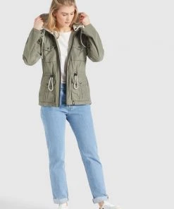 Khujo FAMKE - Chaqueta De Entretiempo - Hellkhaki, Mujer 5 Khujo FAMKE - Chaqueta De Entretiempo - Hellkhaki, Mujer -Ofertas KHUJO Tienda 9cf4beb2e2d64e79a7298a4a07587786