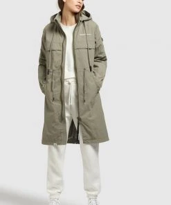 Khujo VOYA - Parka - Graugrün, Mujer -Ofertas KHUJO Tienda 9e42bce56c2445899a85fded32c25185
