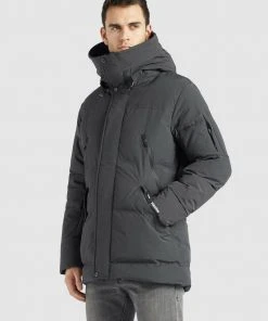 Khujo GORD - Abrigo De Invierno - Dunkelgrau, Hombre -Ofertas KHUJO Tienda 9f63ee8cdaef40589ee0755c4d37aa0b