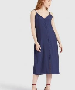Khujo VALERIYA - Vestido Informal - Dark Blue, Mujer 6 Khujo VALERIYA - Vestido Informal - Dark Blue, Mujer -Ofertas KHUJO Tienda a00a53d30ab44ad3b4cc891139fd6e91