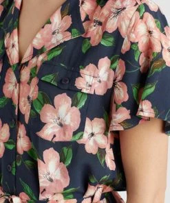 Khujo ELIZAVETA - Vestido Camisero - Xb8 Rose Hawaiian Floral Aop, Mujer -Ofertas KHUJO Tienda a094845e2aec45e89ee4db4e2520b9b6