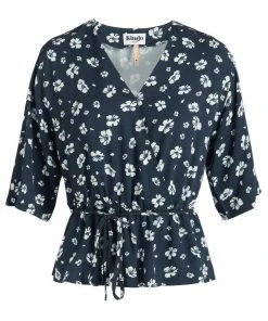 Khujo RINALDA - Blusa - Blau Weiß Geblümt, Mujer 8 Khujo RINALDA - Blusa - Blau Weiß Geblümt, Mujer -Ofertas KHUJO Tienda a09bf80e6b2d449fabea5125364b5577