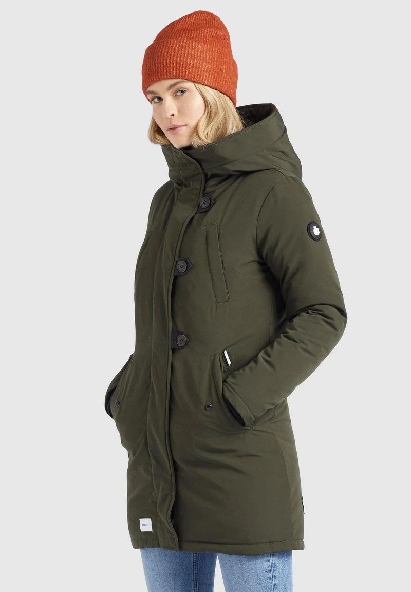 CLEAO - Abrigo de invierno - dunkeloliv Khujo CLEAO - Abrigo De Invierno - Dunkeloliv, Mujer -Ofertas KHUJO Tienda a0f03ffc255249d9962117d724454611