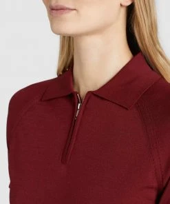 Khujo PANNA - Vestido De Punto - Dunkelrot, Mujer -Ofertas KHUJO Tienda a11e403ae1944410985b2034e7f8fc6d