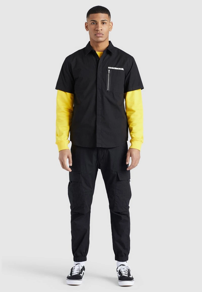 SKELTON - Camisa - black Khujo SKELTON - Camisa - Black, Hombre -Ofertas KHUJO Tienda a14bc562acd84aa285dfb66b2c51e880