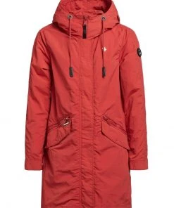 Khujo GAMES - Parka - Rot, Mujer -Ofertas KHUJO Tienda a40c7fe2943e4bd7b59c10b7f168676e