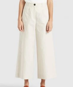 Khujo NITE - Pantalones - Beige, Mujer