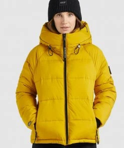 Khujo ISIDORA - Chaqueta De Invierno - Gelb, Mujer