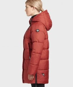 Khujo NIDALEE - Abrigo De Invierno - Blassrot, Mujer -Ofertas KHUJO Tienda a6b42c4657f3440489b8e1cccf71aca1