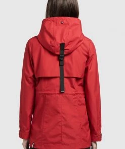Khujo FELINA - Impermeable - Rot, Mujer 2 Khujo FELINA - Impermeable - Rot, Mujer -Ofertas KHUJO Tienda a760e8f1deb94ddbba171ee59074b890