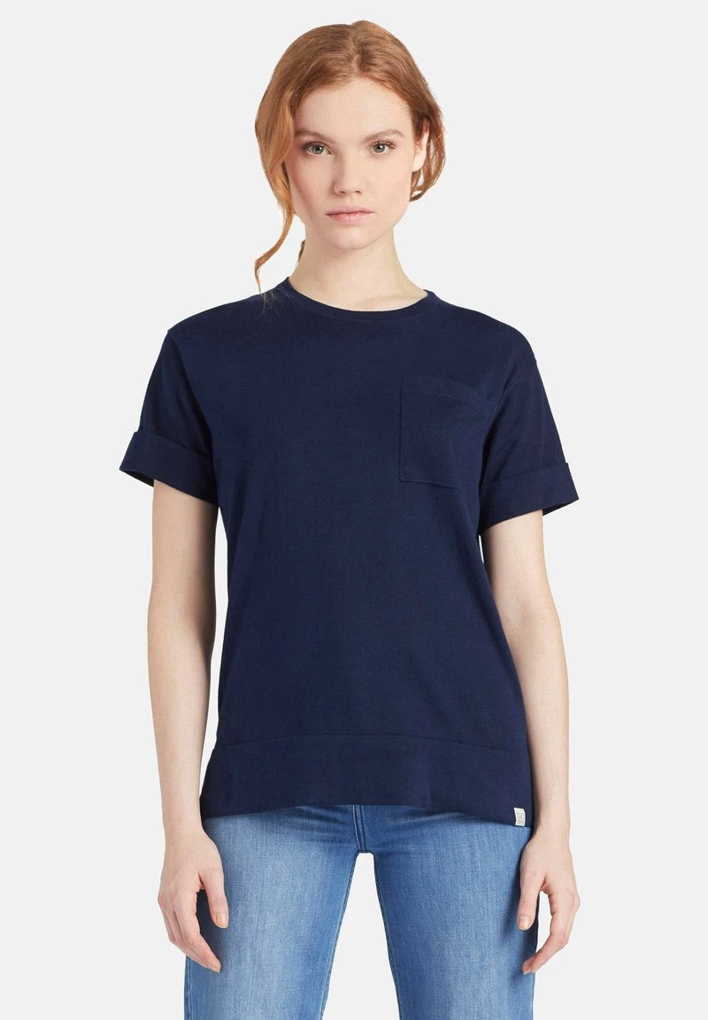 ALLMUT - Camiseta básica - dark blue Khujo ALLMUT - Camiseta Básica - Dark Blue, Mujer -Ofertas KHUJO Tienda a772e49d1a354a5f806a84c7e592ef9a