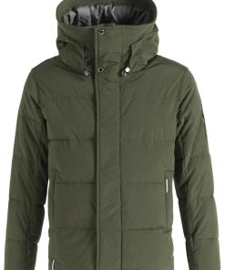 Khujo BARAT - Chaqueta De Invierno - Dunkelgrün, Hombre -Ofertas KHUJO Tienda a7ac882655e94589adeacd9d1691a8a5