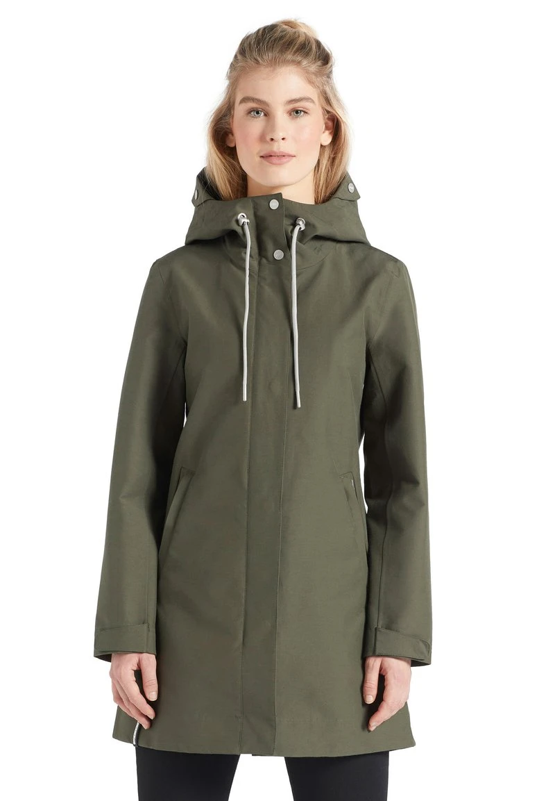 SOUS - Abrigo corto - oliv Khujo SOUS - Abrigo Corto - Oliv, Mujer -Ofertas KHUJO Tienda a7fc8bc3e82246289080d4c61b458ca7