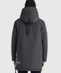 Khujo DANCER - Abrigo De Invierno - Dunkelgrau, Hombre -Ofertas KHUJO Tienda a9d500cffc4447c0933e2ce750879696