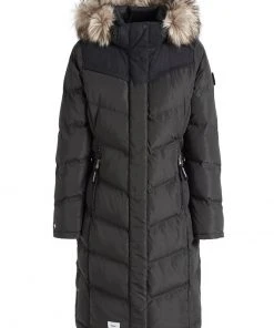 Khujo LUBECK LONG - Abrigo De Invierno - Dunkelgrau, Mujer -Ofertas KHUJO Tienda aa09b75a3b964347871488439da972f6