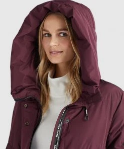 Khujo JORDIS2 - Abrigo De Invierno - Weinrot, Mujer 4 Khujo JORDIS2 - Abrigo De Invierno - Weinrot, Mujer -Ofertas KHUJO Tienda ad05e426ecd24943baf1369d4e6f06d7