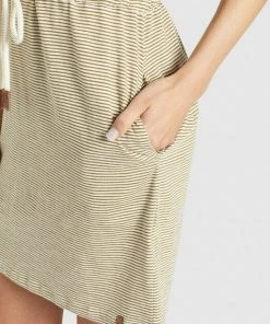 Khujo ANNEMARIE - Vestido Ligero - Weiß-ocker Gestreift, Mujer 6 Khujo ANNEMARIE - Vestido Ligero - Weiß-ocker Gestreift, Mujer -Ofertas KHUJO Tienda ad797726918a48feaa4a941a9a566da6