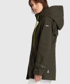 Khujo ANAYA - Parka - Olive, Mujer -Ofertas KHUJO Tienda ae9ffe5591224109a170a2777c5e5b62