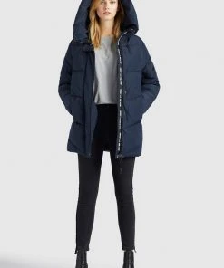 Khujo JORDIS2 - Abrigo De Invierno - Dunkelblau, Mujer 7 Khujo JORDIS2 - Abrigo De Invierno - Dunkelblau, Mujer -Ofertas KHUJO Tienda aeebbca20e5c485e94656356a373164b