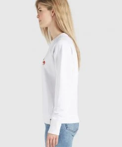 Khujo SILICIA FINE - Sudadera - Weiß, Mujer -Ofertas KHUJO Tienda b06613a81b7943b59e9160f397a3cce5