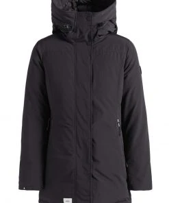 Khujo KANDA - Abrigo De Invierno - Schwarz, Mujer -Ofertas KHUJO Tienda b08f8c5dbcd14417a19e78aab35083f2