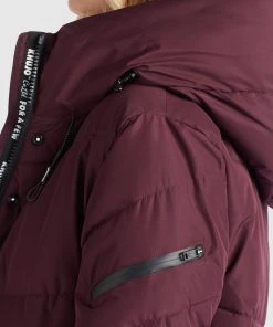 Khujo JORDIS2 - Abrigo De Invierno - Weinrot, Mujer 6 Khujo JORDIS2 - Abrigo De Invierno - Weinrot, Mujer -Ofertas KHUJO Tienda b0b87adb490b49fa8d25ca88b0627f53