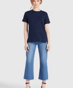 Khujo ALLMUT - Camiseta Básica - Dark Blue, Mujer 4 Khujo ALLMUT - Camiseta Básica - Dark Blue, Mujer -Ofertas KHUJO Tienda b0ec31677d9f42ad8803ccc0c9a26268