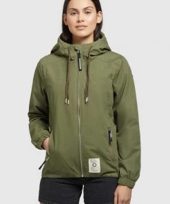 Khujo ROLAVA - Chaqueta Fina - Oliv, Mujer