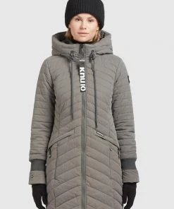 Khujo TOOTS3 PEACHED - Abrigo De Invierno - Mint, Mujer