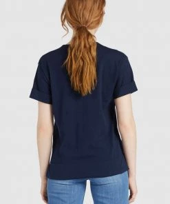 Khujo ALLMUT - Camiseta Básica - Dark Blue, Mujer 2 Khujo ALLMUT - Camiseta Básica - Dark Blue, Mujer -Ofertas KHUJO Tienda b287f436e993458ca4ac405ebc6ae3f8