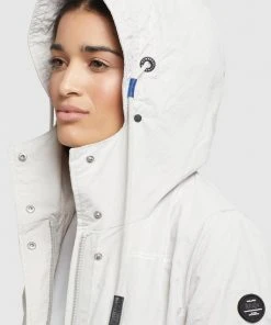 Khujo ADDA - Parka - Hellgrau, Mujer -Ofertas KHUJO Tienda b28e32c34b094acaadeebfebbc870c42