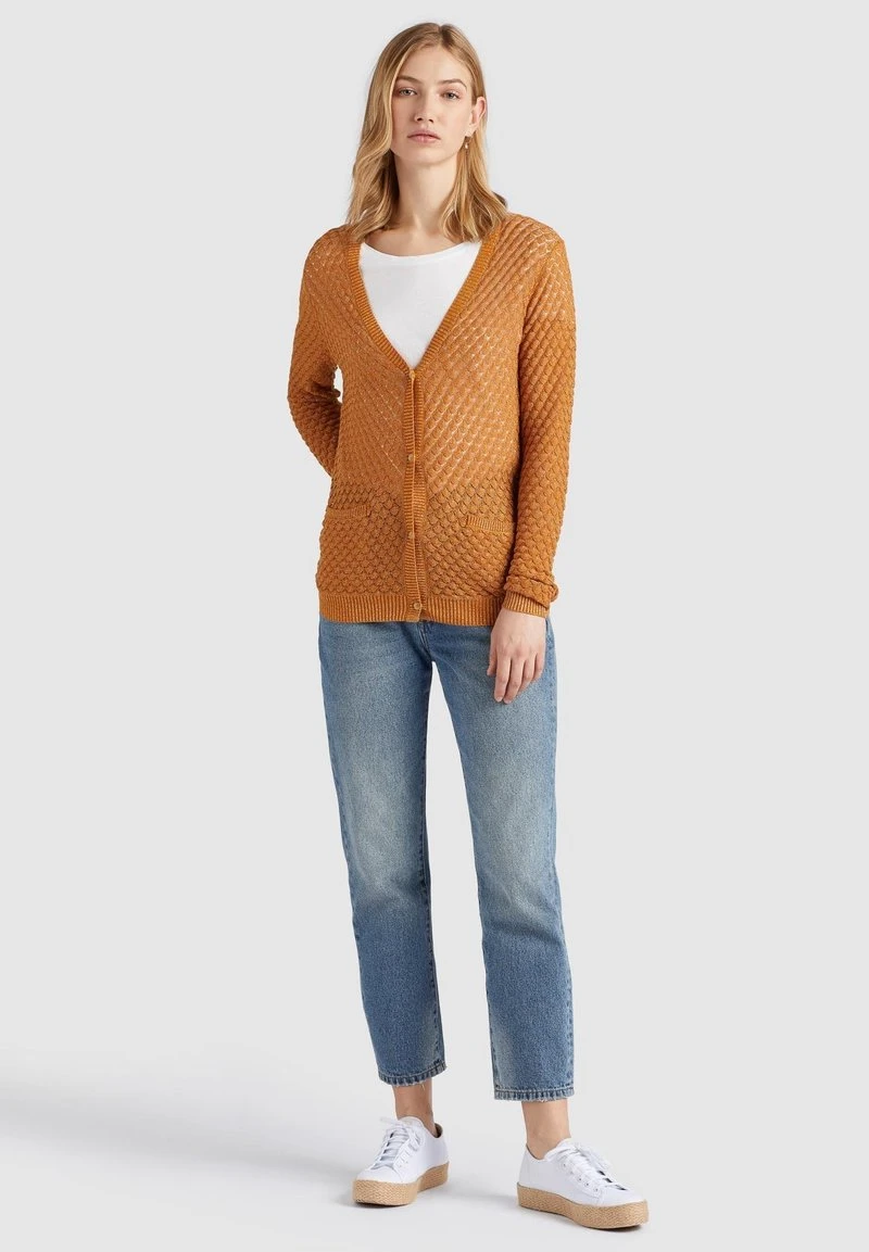 ASYA - Chaqueta de punto - ochra gold Khujo ASYA - Chaqueta De Punto - Ochra Gold, Mujer -Ofertas KHUJO Tienda b34adfdfd7fb4b5faa2c62178a010f74