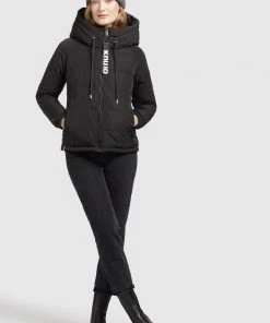 Khujo LILENA - Chaqueta De Invierno - Schwarz, Mujer -Ofertas KHUJO Tienda b49eceab3ed541c3af3b32a3b2e650e8