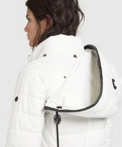 Khujo SHINE2 STRUCTURED - Abrigo De Invierno - Naturweiß, Mujer -Ofertas KHUJO Tienda b568abb1934e4cb8b292144106613687