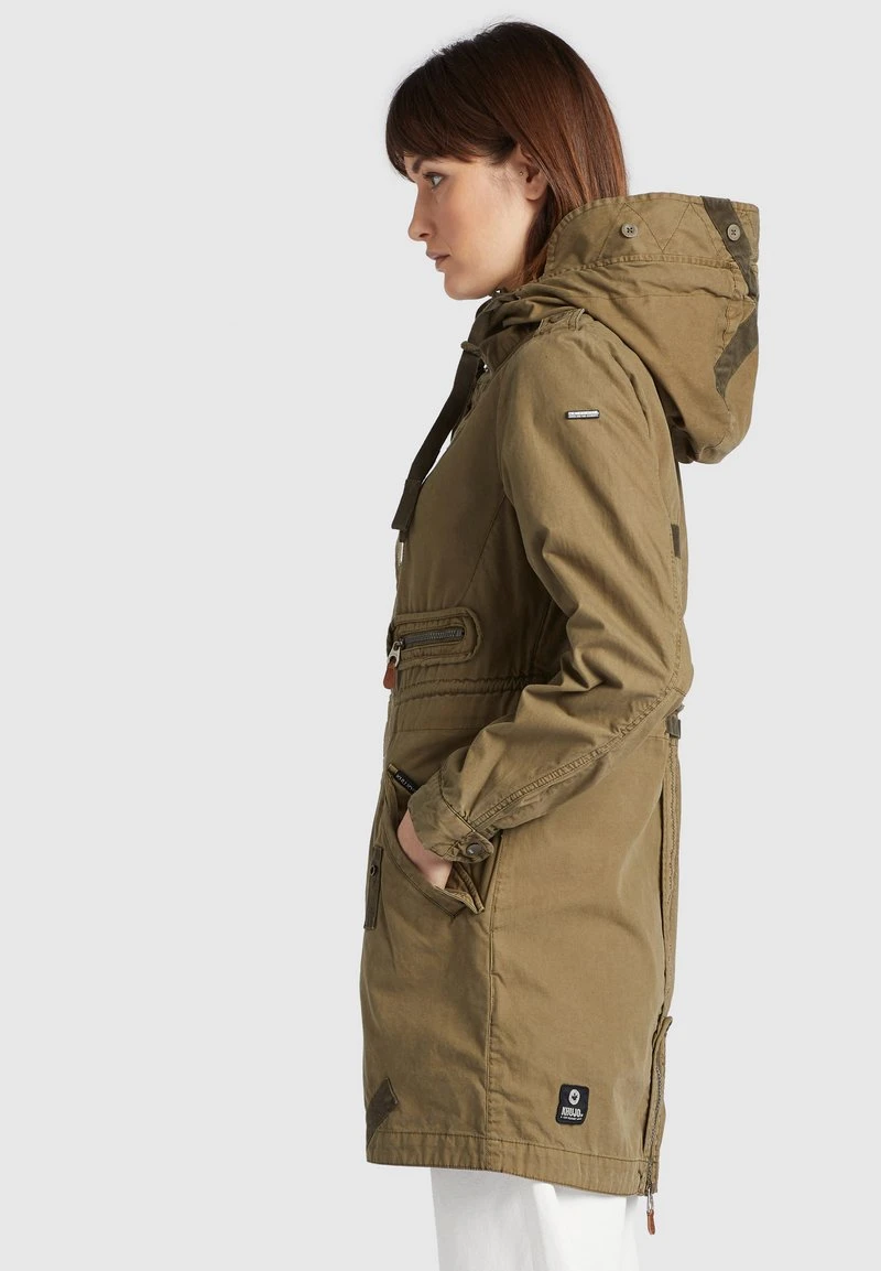 BANELE - Parka - khaki Khujo BANELE - Parka - Khaki, Mujer -Ofertas KHUJO Tienda b5a2a61e9b584fc884f82466b4fca956