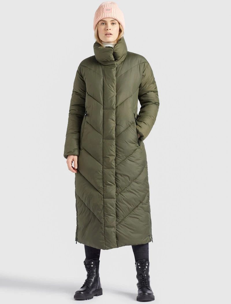 SYLVIA - Abrigo de invierno - khaki Khujo SYLVIA - Abrigo De Invierno - Khaki, Mujer -Ofertas KHUJO Tienda b70244f07ec8447e9c4cdecd9cf9af50