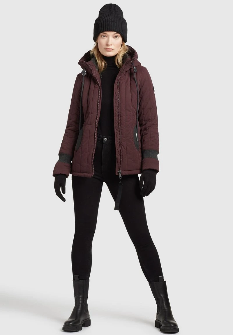 TWEETY PRIME5 PEACHED - Chaqueta de entretiempo - weinrot Khujo TWEETY PRIME5 PEACHED - Chaqueta De Entretiempo - Weinrot, Mujer -Ofertas KHUJO Tienda b7f43c4f38924c4eb704217f56709aa4