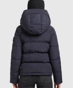 Khujo ISIDORA - Abrigo De Invierno - Dunkelblau, Mujer -Ofertas KHUJO Tienda b88874b649ba4c139621816a0abb9538