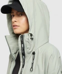 Khujo BLAIR - Chaqueta De Entretiempo - Blassgrün, Mujer -Ofertas KHUJO Tienda b88bb84158944e95b29c3e5225bec300