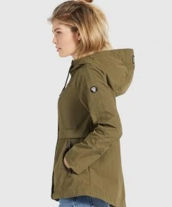 Khujo ZAHIRA2 - Chaqueta De Entretiempo - Khaki, Mujer -Ofertas KHUJO Tienda bb10573c27514977bcc9e33d9916eadf