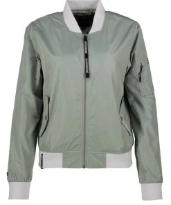 Khujo STENCE - Chaquetas Bomber - Grey, Mujer