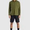Khujo BRODY - Camisa - Green, Hombre
