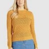 Khujo COSIMA - Jersey De Punto - Yellow, Mujer