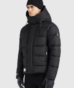 Khujo SAVOR - Chaqueta De Invierno - Schwarz, Hombre