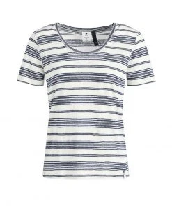 Khujo PERGOLA - Camiseta Básica - Naturweiß-dunkelblau Gestreift, Mujer 7 Khujo PERGOLA - Camiseta Básica - Naturweiß-dunkelblau Gestreift, Mujer -Ofertas KHUJO Tienda be19fe2c221d403a8a9f9a42fca317cb