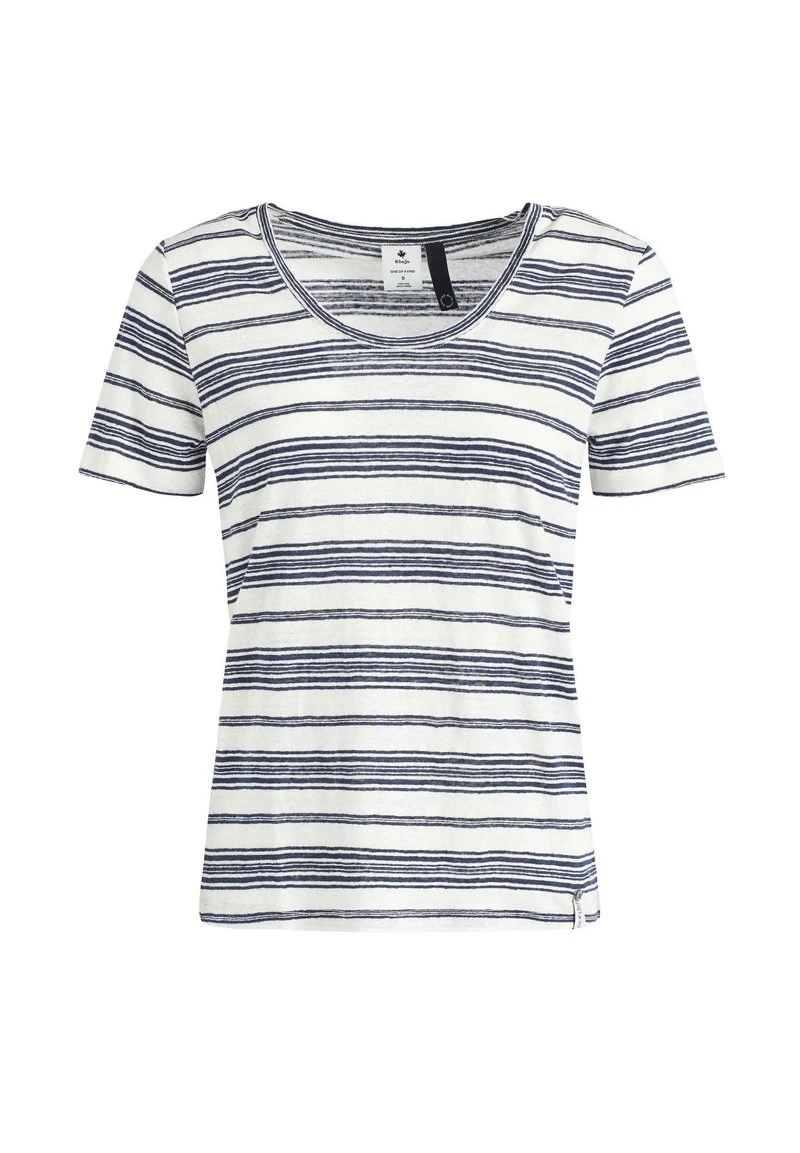 PERGOLA - Camiseta básica - naturweiß-dunkelblau gestreift Khujo PERGOLA - Camiseta Básica - Naturweiß-dunkelblau Gestreift, Mujer -Ofertas KHUJO Tienda be19fe2c221d403a8a9f9a42fca317cb