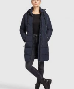 Khujo ELESSA2 - Abrigo De Invierno - Dunkelblau, Mujer 5 Khujo ELESSA2 - Abrigo De Invierno - Dunkelblau, Mujer -Ofertas KHUJO Tienda bee81771da1643abae4a4816e477f0b2