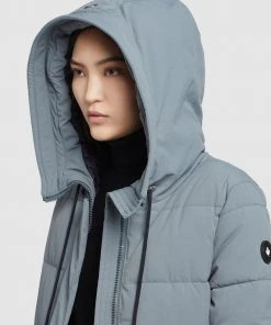 Khujo DORANA - Abrigo De Invierno - Blaugrau, Mujer -Ofertas KHUJO Tienda bf7407a17dc94e62a86f7d229ced4f14