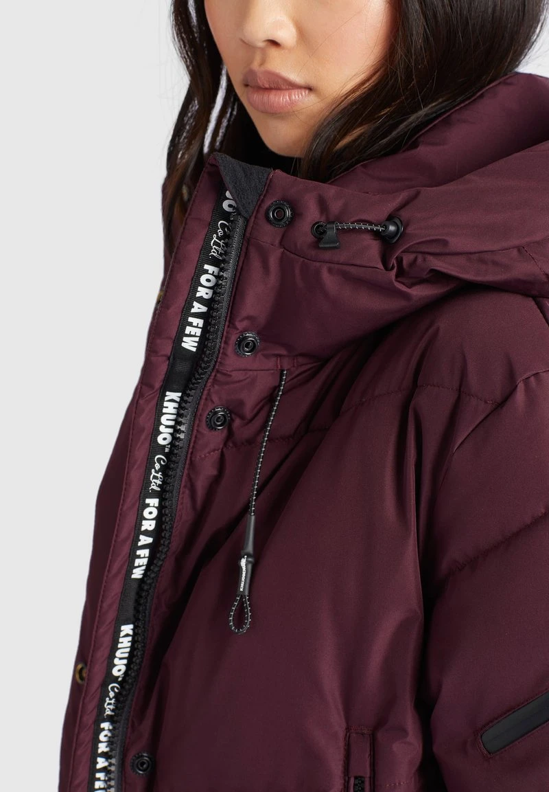 SONJE2 - Abrigo de invierno - weinrot Khujo SONJE2 - Abrigo De Invierno - Weinrot, Mujer -Ofertas KHUJO Tienda bf818e0df3b847319bce62bcff86ec8c